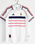 1998 Retro France Away Football Shirt