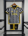 2023/2024 Juventus Home Soccer Jersey 1:1 Thai Quality Kids Size