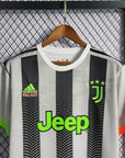 2019/2020 Retro Juventus Joint Edition Black and White Stripes Soccer Jersey 1:1 Thai Quality
