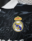 2025-26 Real Madrid Special Polo Black Dragon Player S-2XL