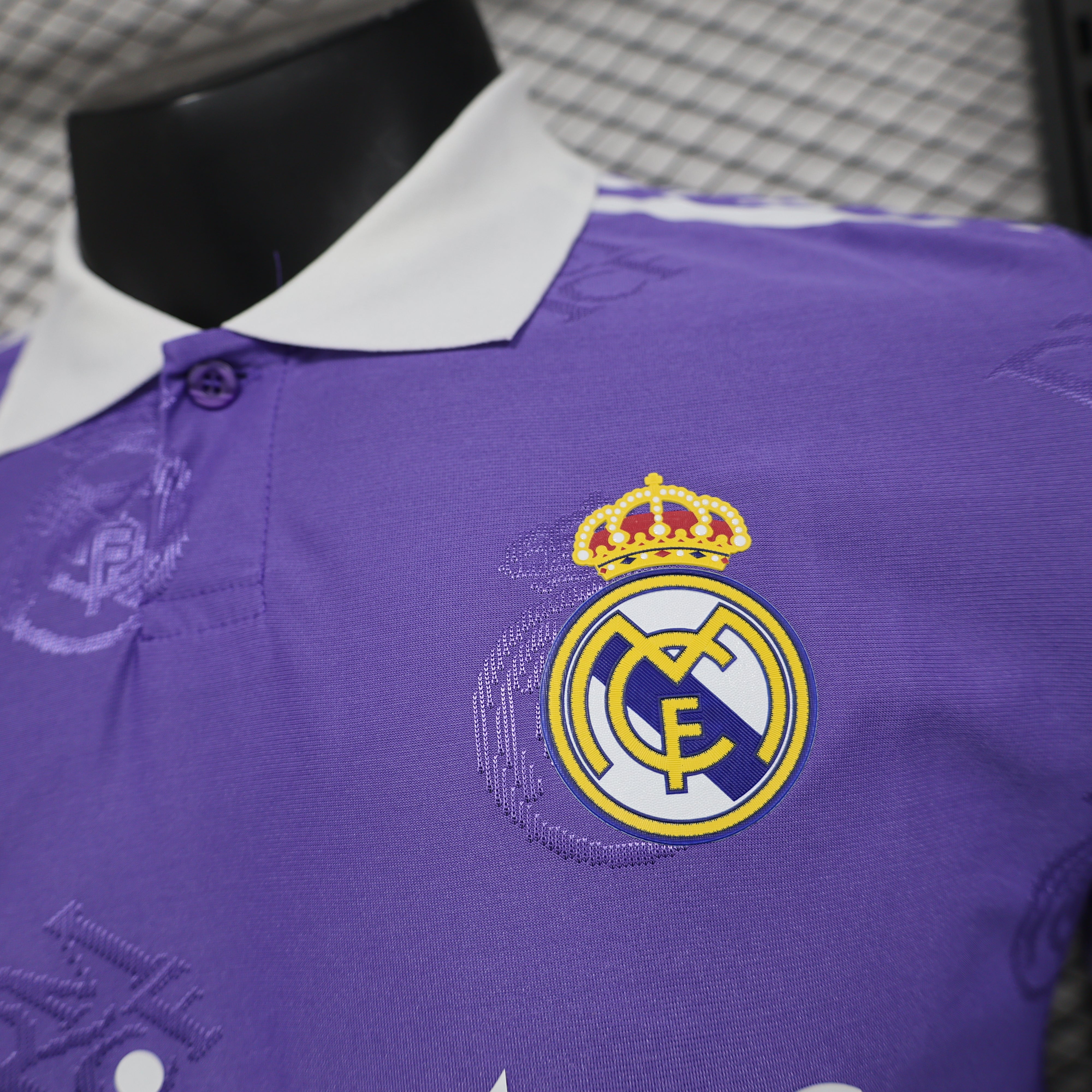 2025-26 Real Madrid Special Polo Purple Player S-2XL
