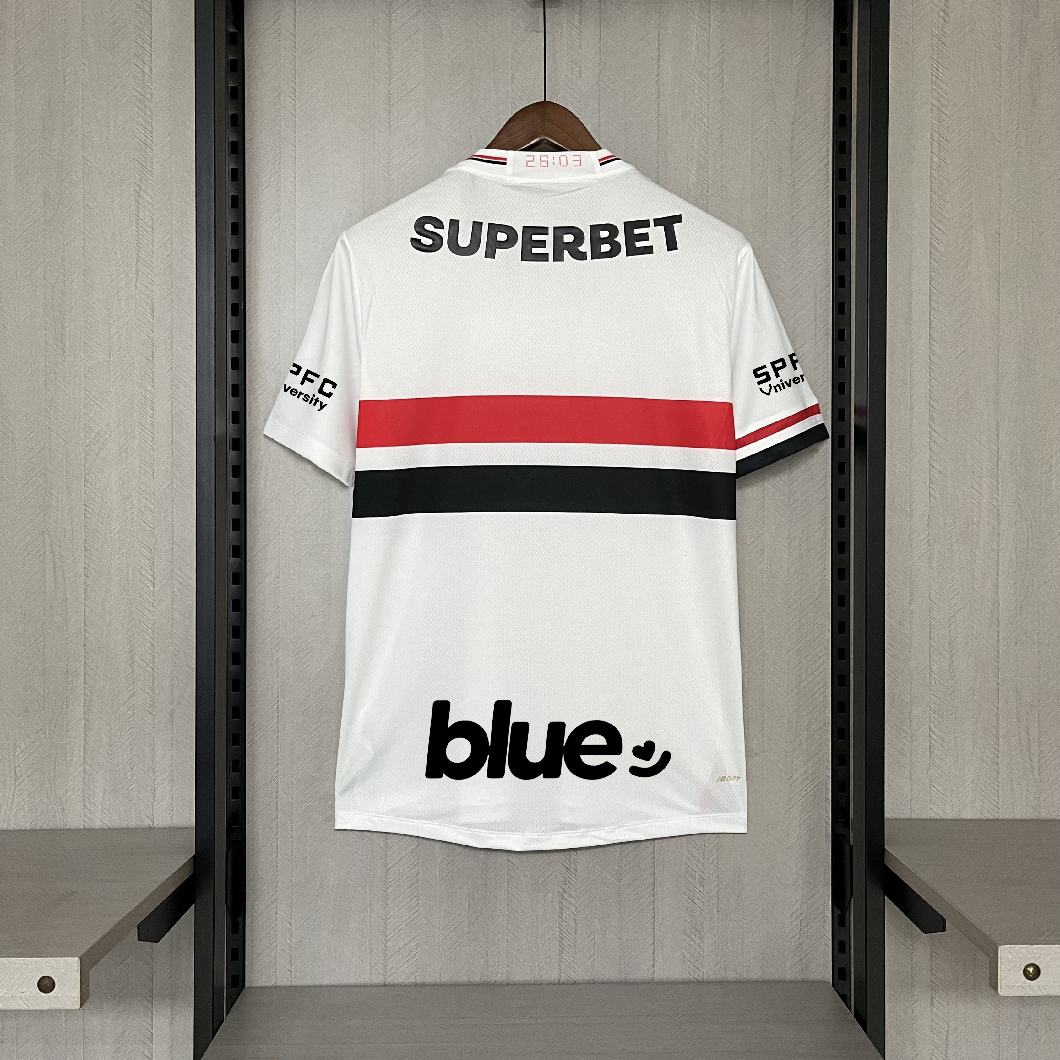 2025-26 Sao Paulo Home +All sponsors S-4XL