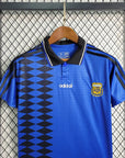 1994 Retro Argentina Away Football Shirt Kids Size