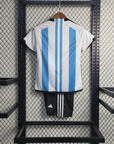 2022 Argentina Home Football Shirt Kids Size