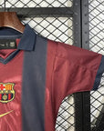 Barcelona x Travis Scott Retro 2000/01 Home Skeleton Jersey Kids Size