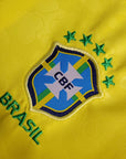 2022 World Cup Brazil Kids Size Home Soccer Jersey