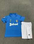 1987/1988 Retro Napoli Home Soccer Jersey Kids 1:1 Thai Quality