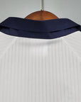 1998 Retro England Home Soccer Jersey