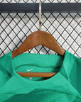 2023/2024 Kids Size Barcelona Green Goalkeeper Football Shirt 1:1 Thai Quality