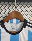 2022 Argentina Home Football Shirt Kids Size