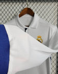 2016/2017 Retro Long Sleeve Real Madrid Home Football Shirt 1:1 Thai Quality