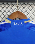 2023 Italy Home Soccer Shirt Kids Size