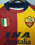 2001/2002 Retro Roma Home Soccer Jersey 1:1 Thai Quality