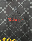 2024/2025 AC Milan x OFF-WHITE Football Shirt Kids Size