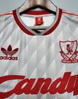 1990/1991 Retro Liverpool Away Football Shirt 1:1 Thai Quality
