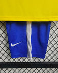 1998 Retro Kids Size Brazil Home Soccer Jersey